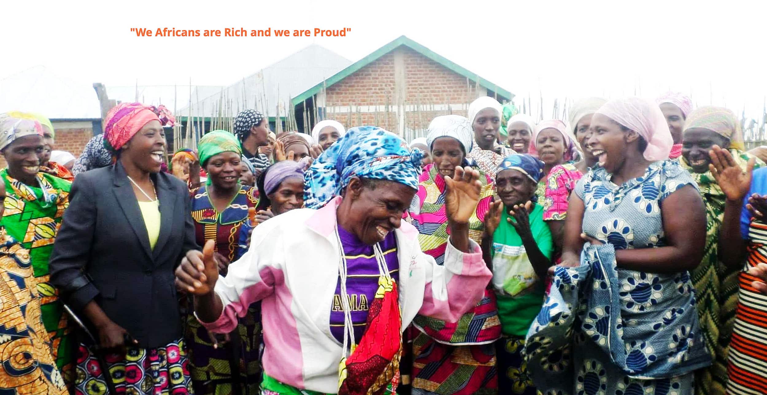 Women celebrating together at a Hero Women Rising gathering